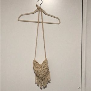 Fringe Crochet Boho Bag